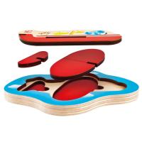 Вкладыши 3D Самолет