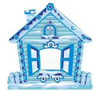 Декорация ИЗБУШКА двусторонняя