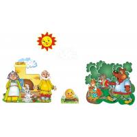 Комплект декоративных наклеек "Колобок"