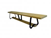 Гимнастическая скамейка на металлических ножках (1,5 м)