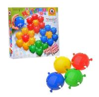 Мозаика-пазл напольная "Цветочки" 25 элементов