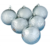 Новогодние шары "Ажурный узор"