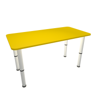 Стол прямоугольный, регулируемый по высоте (г.р. 0-3), 1100х500 мм, ЛДСП