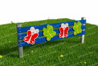 Забор из Экопластика "Природа 8"