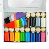 Счетный материал «Разноцветные гномики» 2