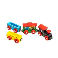 Игрушка "Паровоз и 3 вагона"