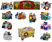 Театральный сундучок №3 (67 кукол + ширма)