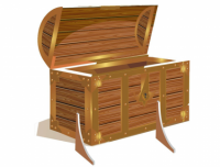 Декорация театральная "Сундук"