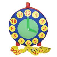 Дидактическая Игрушка «Будильник» с кармашками