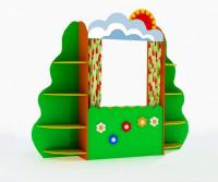 Театральный уголок "Лето" с полочками