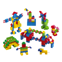 Кубики соединяющиеся 2 см. Конструирование. Набор для класса