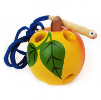 Шнуровка "Яблоко" расписное