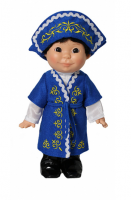 Кукла "Веснушка" в казахском костюме