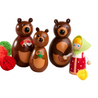 Пальчиковый театр "Машенька и три медведя"