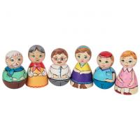 Театр кукольный деревянный "Семья"