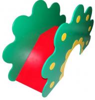 Горка с лестницей "Цветок" (150х100х50 см)