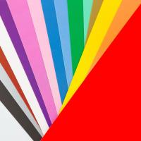 Картон цветной