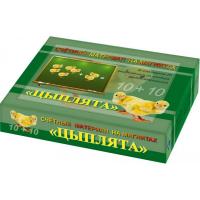 Счетный материал на магнитах "Цыплята"