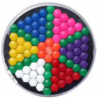 Мозаика цветная, 91 деталь