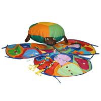 Черепашка со сменными чехлами (3 шт.) игрушка напольная дидактическая