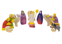 Набор из дерева РОЖДЕСТВО С ВОЛХВАМИ