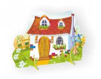 Декорация "Домик с черепичной крышей"