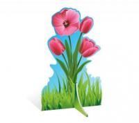 Декорация для праздников "Тюльпан красный"