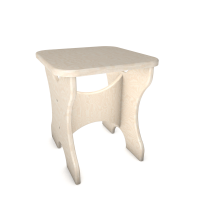 Табурет детский (березовый мультиплекс)