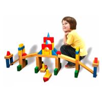 Строитель 2 (цветной, в 2 ящиках), 64 детали