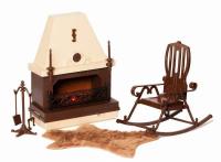 Кукольная мебель "Коллекция" Каминная комната