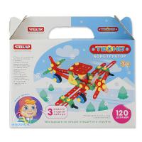 Конструктор Техно "Самолет", 120 деталей