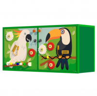 УЛИЧНЫЙ БИЗИШКАФ «ТРОПИЧЕСКИЕ ПТИЦЫ»