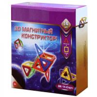 Магнитный конструктор "Старт" (14 деталей)