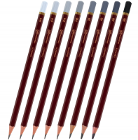 Графитные карандаши (разной твердости)