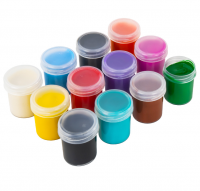 Краски пальчиковые (12 цветов) 