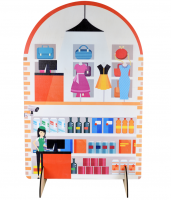 Ширма для сюжетно-ролевых игр двухсторонняя МАГАЗИН